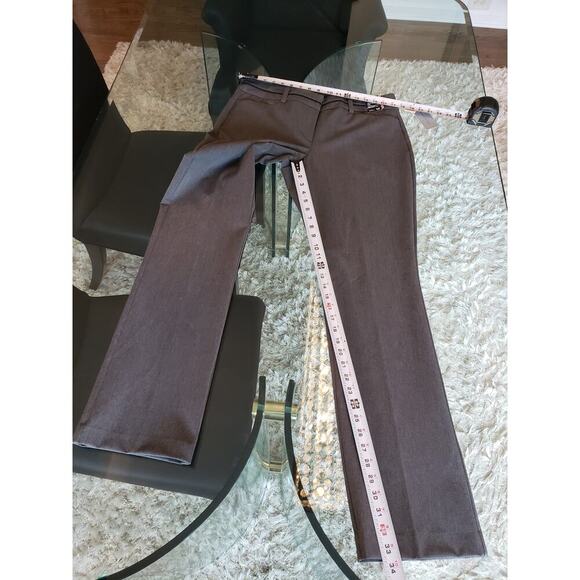 7th Avenue 2 Piece Suit Womens Size 12 Gray Super Stretch Polyester Straight Leg - Picture 10 of 16